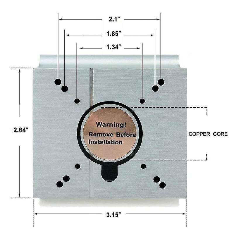 High-Power Aluminum Heat Sink Suitable for 20W 30W 50W 100W LED COB