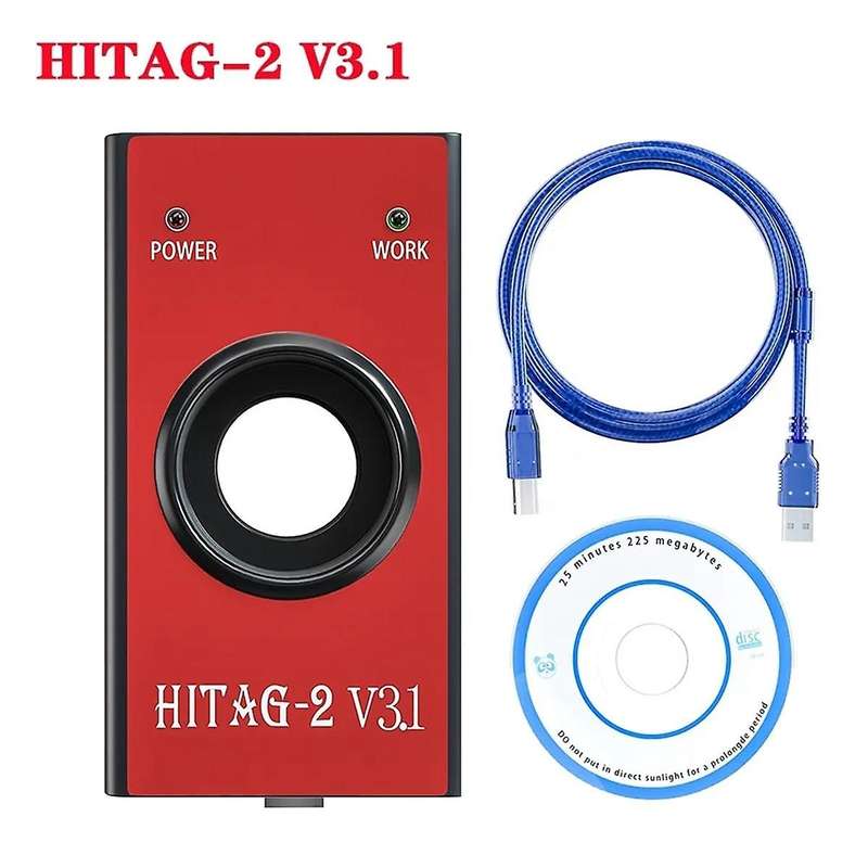 Hitag 2 V3.1 Obd2 Car Diagnostic Tool Key Programmer Hitag2 Transponder Universal Immo/remote/read P