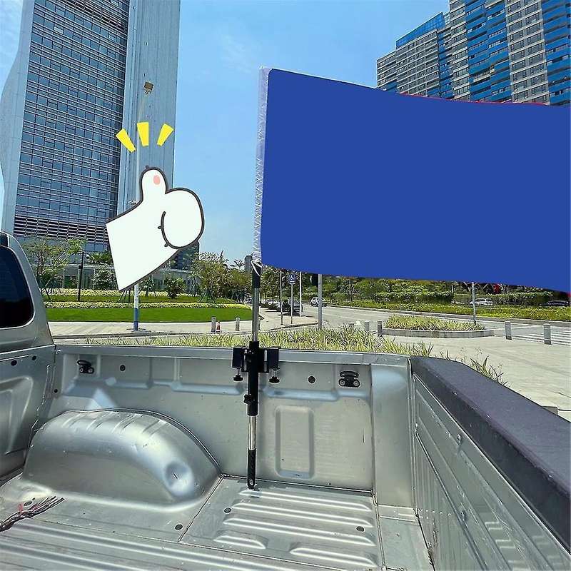 Hitch Flag Pole Holder - Flagpole Hitch Mount Universal Fit for Trailer Truck Rv Pickup - Flag Pole