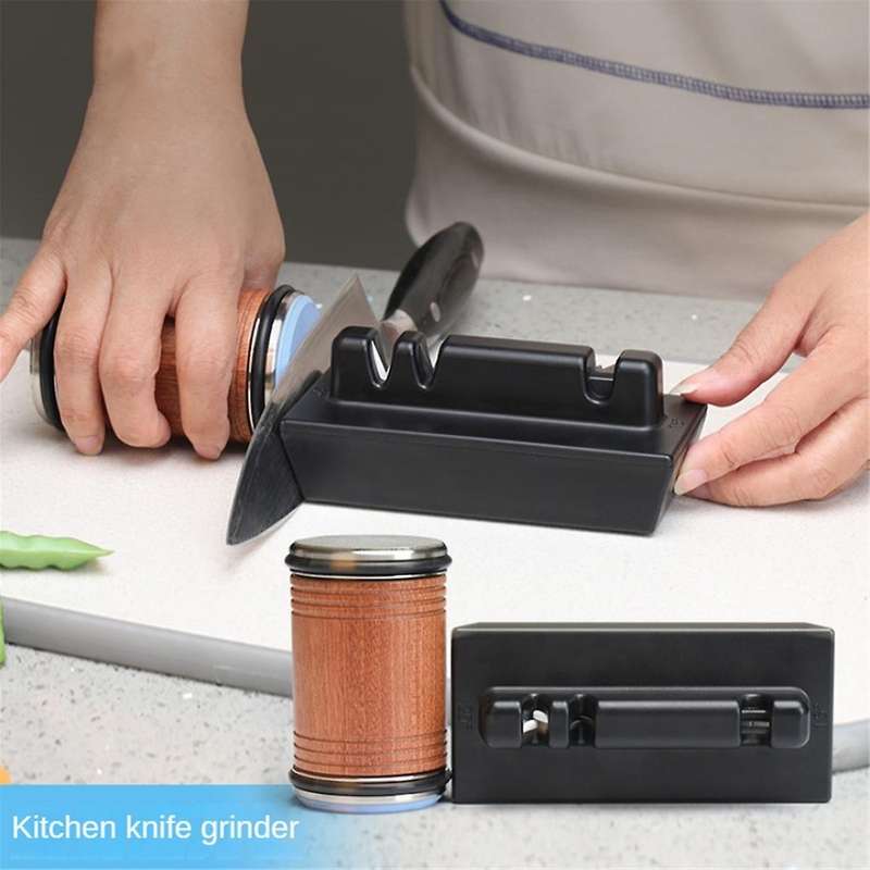 Hob Knife Sharpener Roller Knife Sharpener Manual Quick Knife Sharpener for Small Knives Chef's Kni