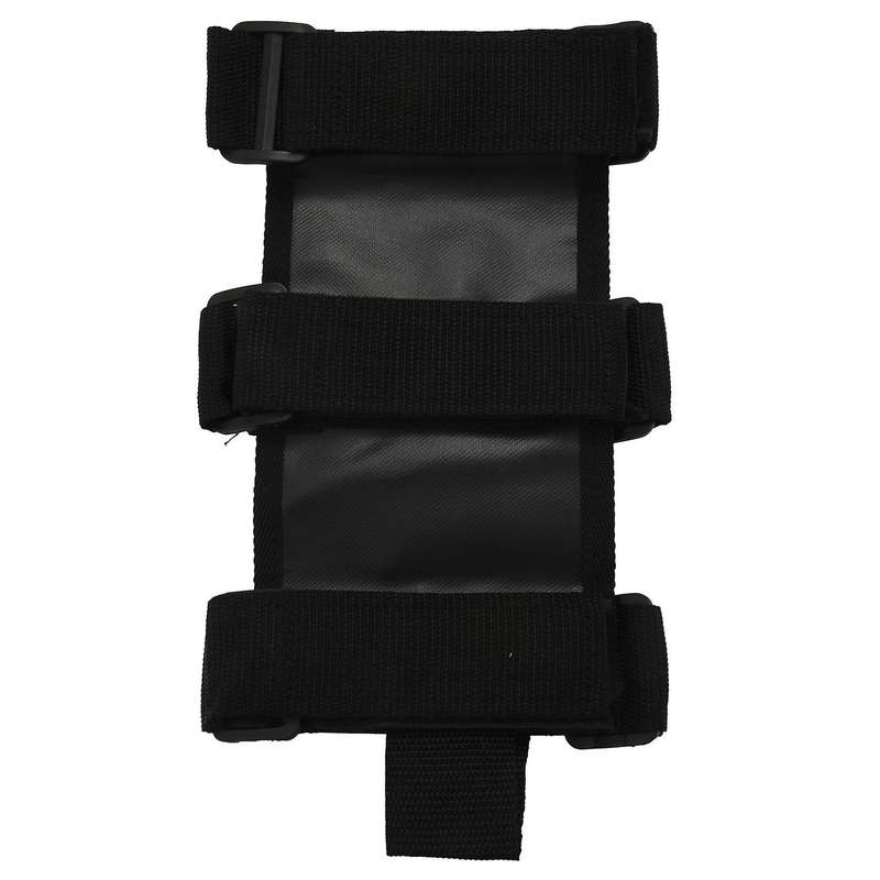 Holder Adjustable Extinguisher Mount Strap for 1987-2019 Wrangler JK JL TJ CJ YJ (Black)