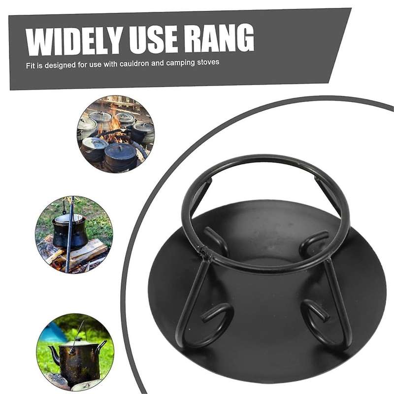 Holder Hot Pot Trivet Open Fire Tripod Smudge Tea Stove Heater Cauldron Pot Bracket Teapot Warmer Bu