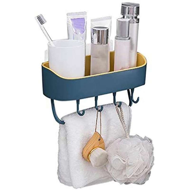 Hole-Free Wall Hanging Double Layer with Strong Adhesive Plastic Products, Suitable for Bathroom, K