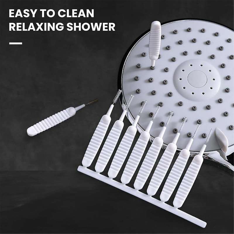 -Hole Anti-Clogging Cleaning Brush, 2024New Shower Head Cleaning Brush for Small Hole Shower Head Cl