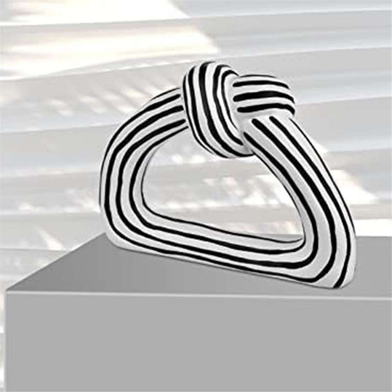 Home Decor Accents Knot Statue, Aesthetic Shelf Decor Accents for Living Room Accessories, Modern Co