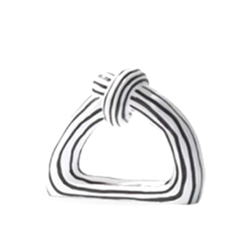 Home Decor Accents Knot Statue, Aesthetic Shelf Decor Accents for Living Room Accessories, Modern Co
