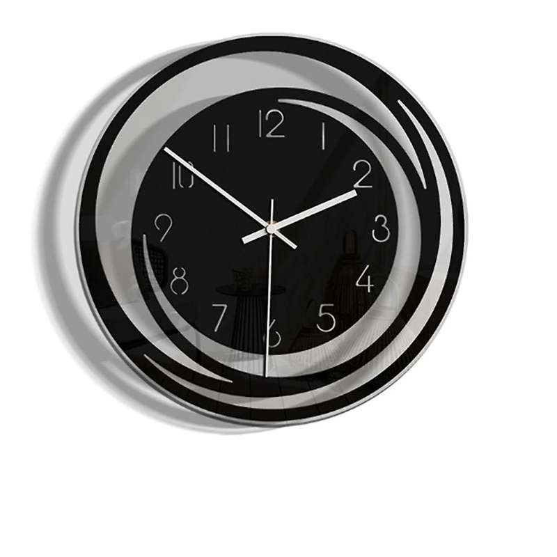 Home Decoration Acrylic Wall Clock Nordic Style Transparent Clock