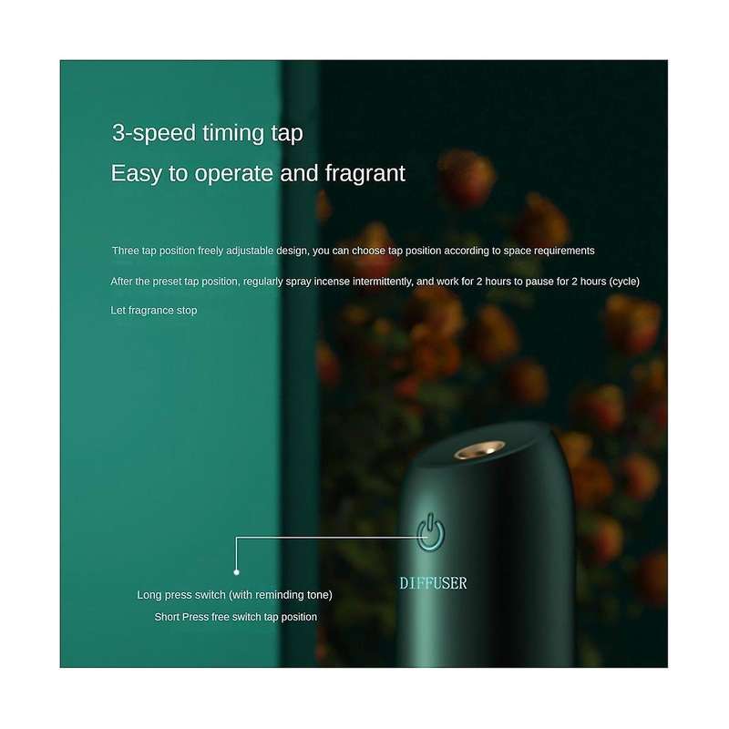 Home Diffuser Portable Air Purifier Smart Diffuser 3 Modes Perfume Atomizer