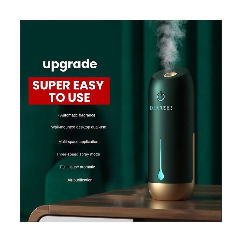 Home Diffuser Portable Air Purifier Smart Diffuser 3 Modes Perfume Atomizer