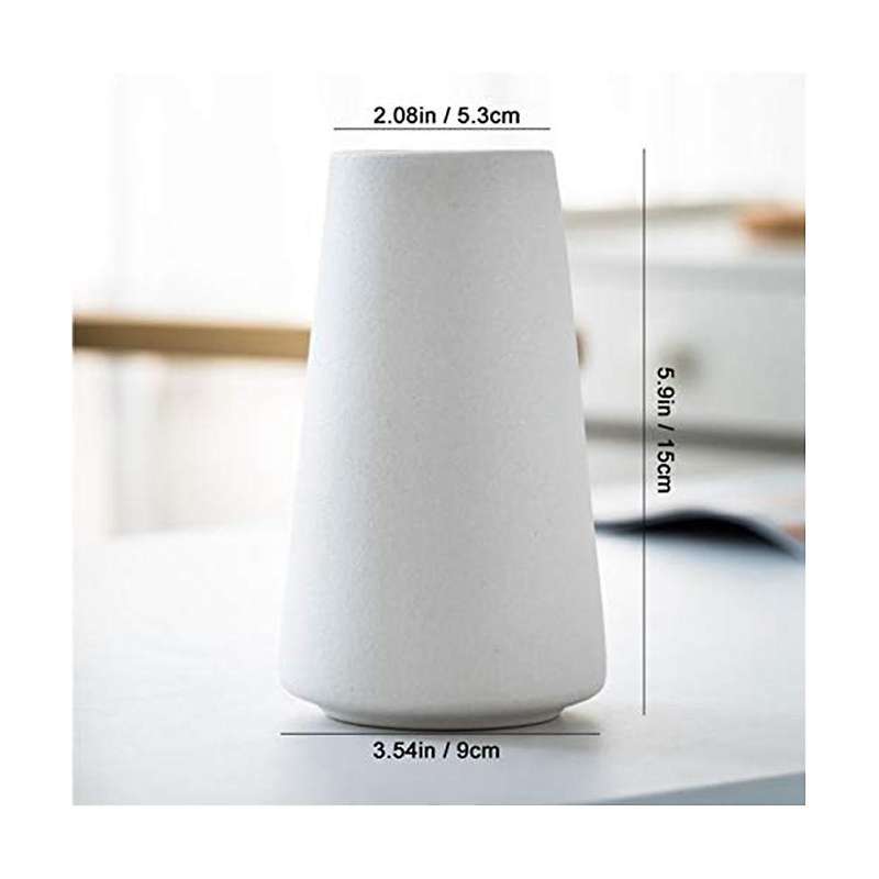 Home Ceramic Vase Decoration Decoration Hidden Luo Ceramic Flower Arrangement Dried Flower Lu Bao Mi