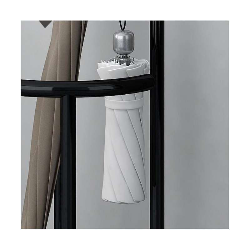 Home Circular Umbrella Holder with Removable Drip Tray Stand for Umbrellas Entryway Decorative Rack