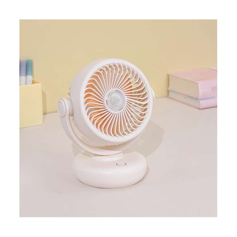 Home Office Camping Multi-functional Portable Fan Night Lighting Can Be Hung with Three-speed Usb F