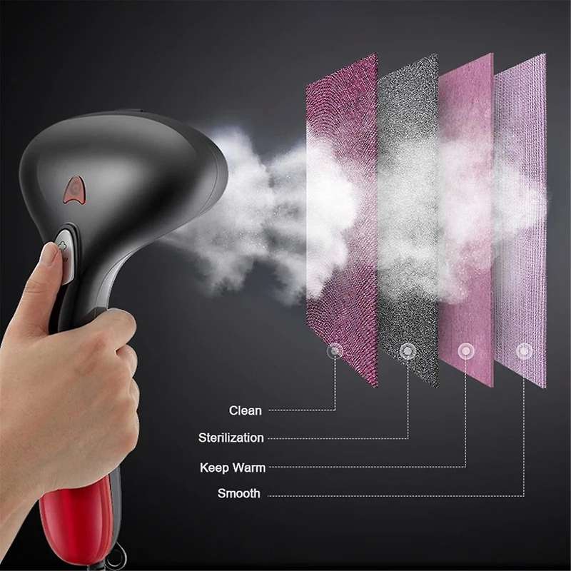 Home Hand Garment Iron Steamer for Clothes Travelling Portable 1500w Powerful Fabric Steam Iron Gene