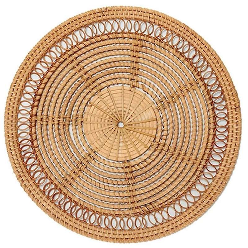 Home Woven Wall Basket Natural Decor Decorative Rattan Decor Woven Wall Decor Woven Wall Hanging