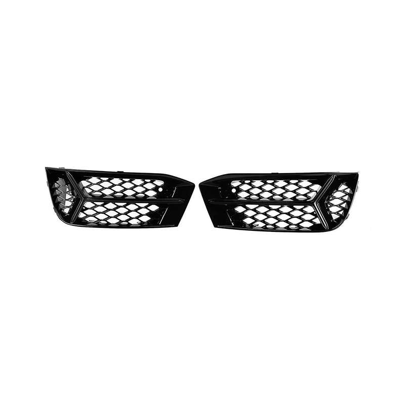 Honeycomb Fog Light Grille Barbecue Cover Fog Light Cover Front Mesh Honeycomb Car for A3 2017-2020
