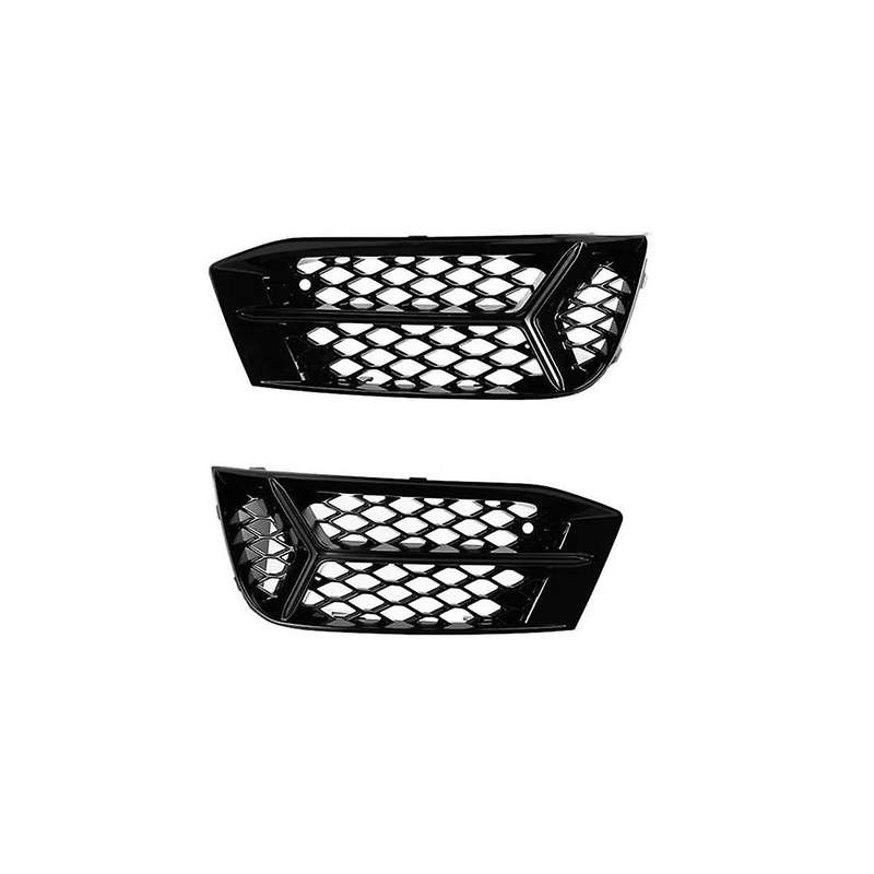 Honeycomb Fog Light Grille Barbecue Cover Fog Light Cover Front Mesh Honeycomb Car for A3 2017-2020