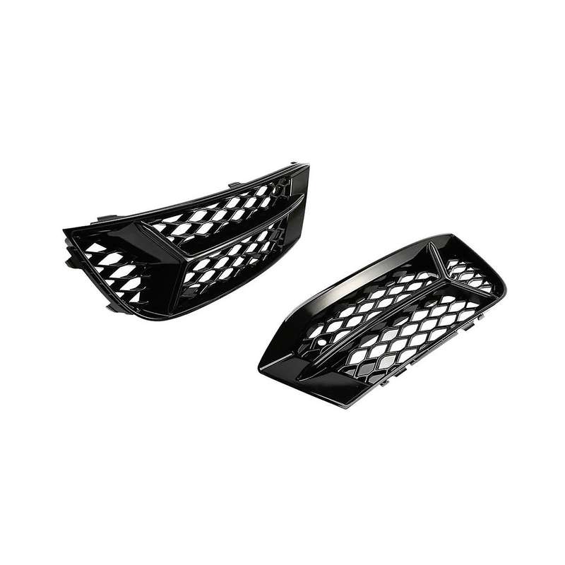 Honeycomb Fog Light Grille Barbecue Cover Fog Light Cover Front Mesh Honeycomb Car for A3 2017-2020