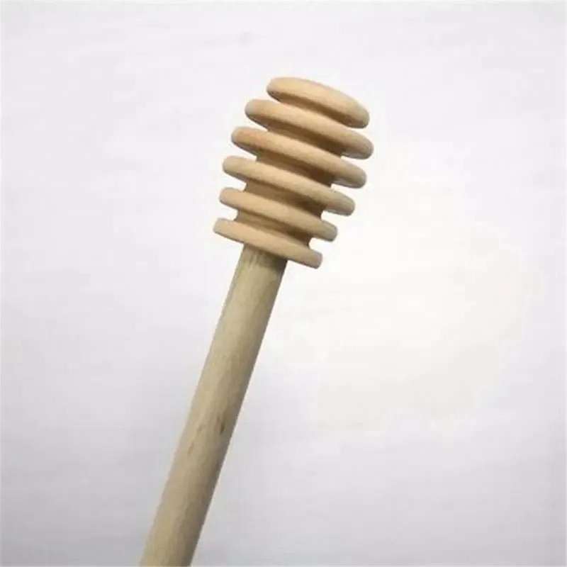 Honey Pot with Long Handle Mix Stick Small Wood Honey Stick Honey Stick Wooden Stick