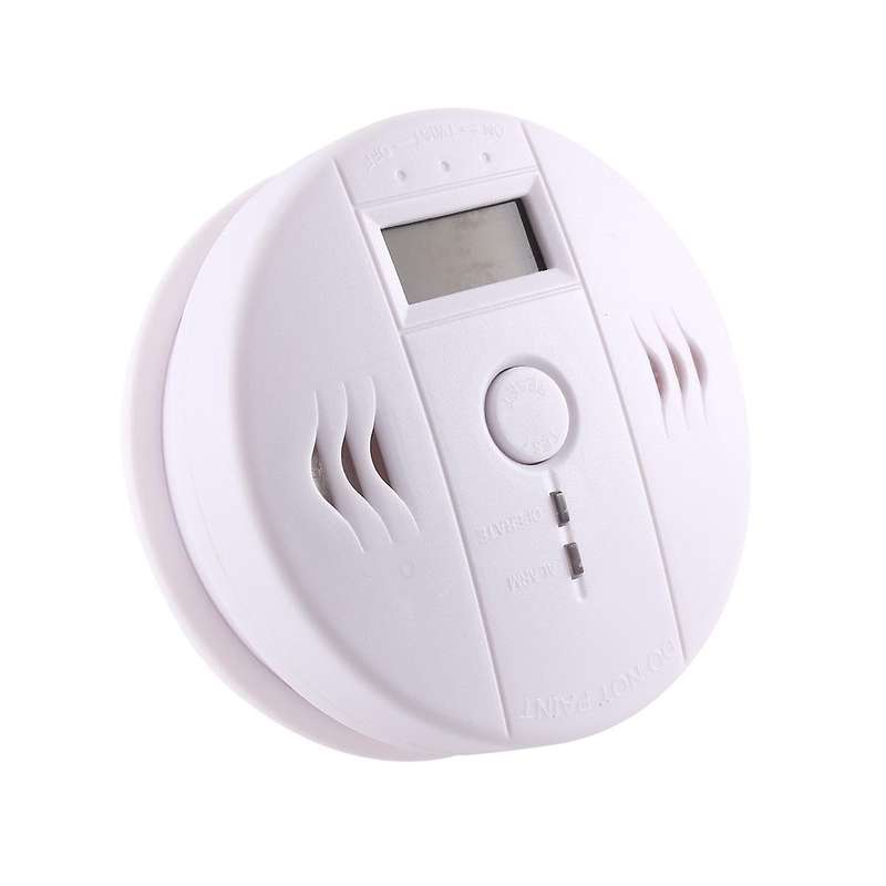 Honeycomb Detector CO Blue Smoke Detection LCD Display Alarm