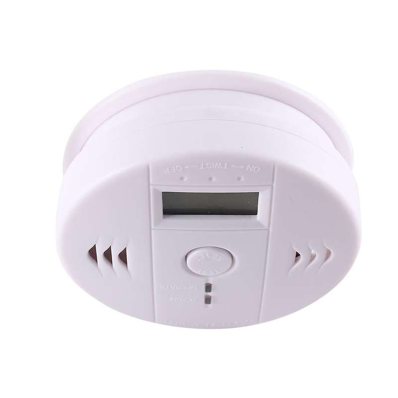 Honeycomb Detector CO Blue Smoke Detection LCD Display Alarm