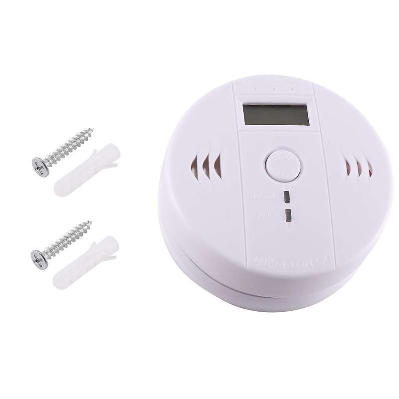 Honeycomb Detector CO Blue Smoke Detection LCD Display Alarm
