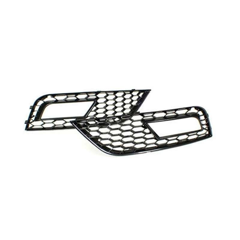Honeycomb Mesh Fog Light Frame Air Intake Grille Fog Light Grille Automobile for A4 B8.5 2013-2016