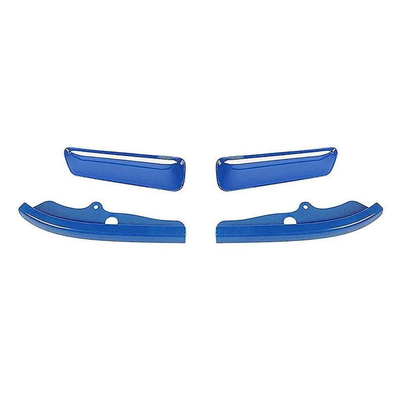 Hood Air Outlet Front Bumper Lip Splitter Protector Cover Trim for 2015-2024 Accessories,A