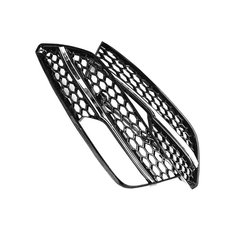 Honeycomb Mesh Style Front Bumper Fog Lamp Cover Grills Fog Light Grille for A3 Hatchback 2013-2016