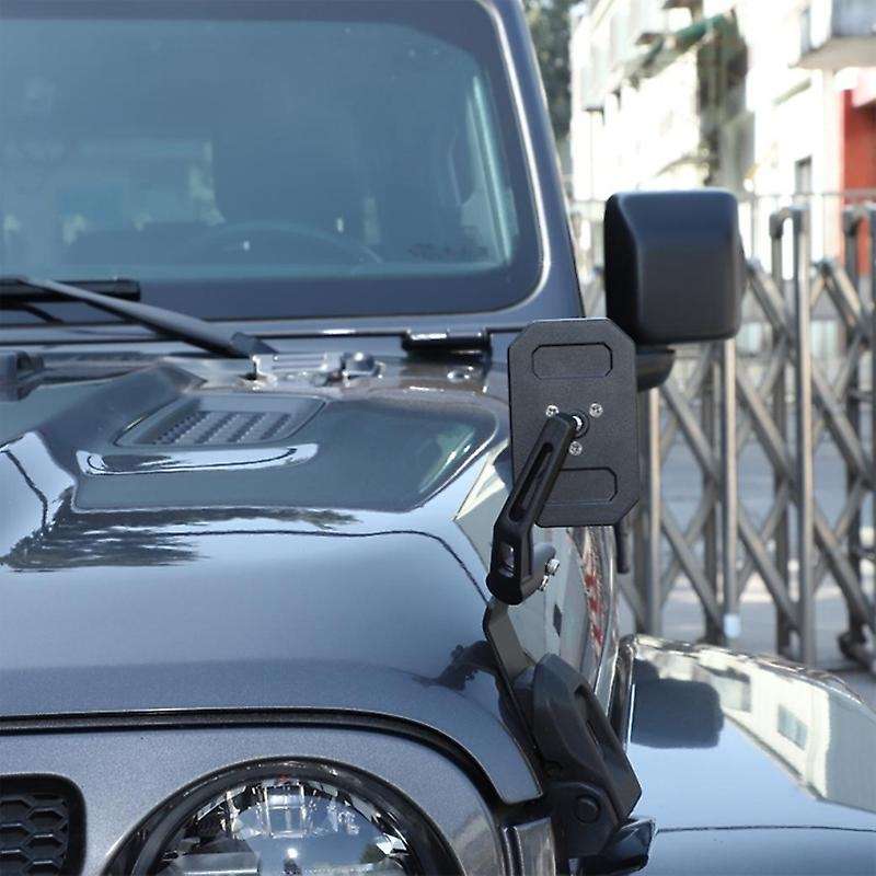 Hood Blind Spot Mirror Reversing Mirror for JK 2007-2017 JL JT 2018-2020 Accessories, Left