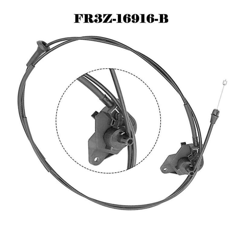 Hood Bonnet Lock Release Control Cable FR3Z-16916-B for 2015-2021