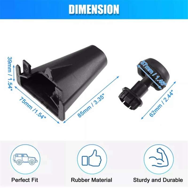Hood Bumper Holder Hood Stop Clips Front Hood Buffer Cover for Escape CV6Z-16758-A AM5Z16758A