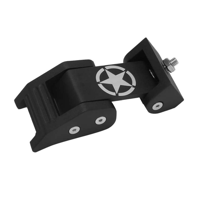 Hood Latches Lock Catch with Star Style Latch Locking Adjustable Kit for 2007-2018 Accessories