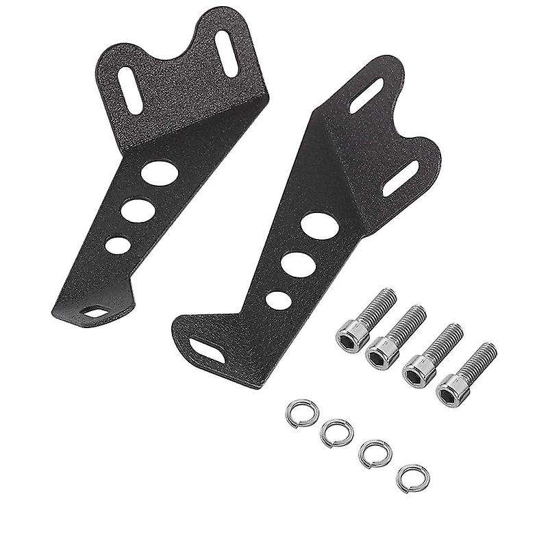 Hood Light Bar Brackets Mount Kit for JK / JKU 2007-2017, Hood Mount Bracket for Straight Light Bar