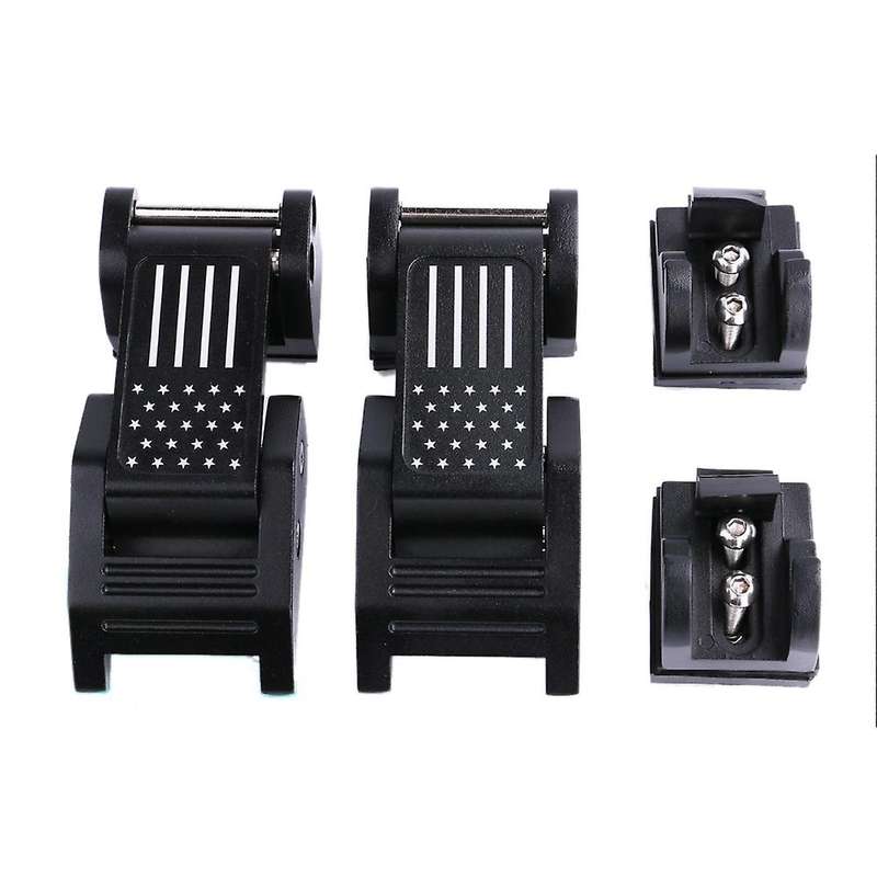 Hood Latches Aluminum Hood Catch, Latch Locking Hood Catch Kit for 2007-2018 JK JKU 2018-2020 JL JLU