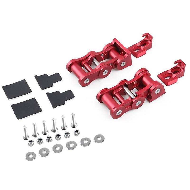 Hood Latches CNC Aluminum Bonnet Lock Hood Latches Fit for Wrangler JK JKU 20072018 Bonnet Fixing Pa