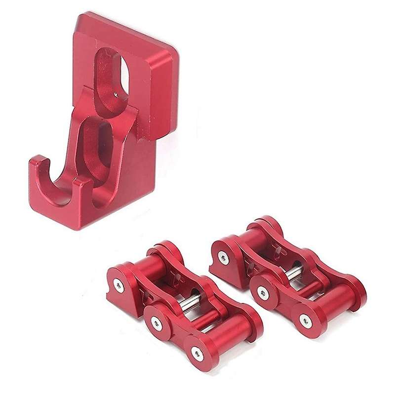Hood Latches CNC Aluminum Bonnet Lock Hood Latches Fit for Wrangler JK JKU 20072018 Bonnet Fixing Pa