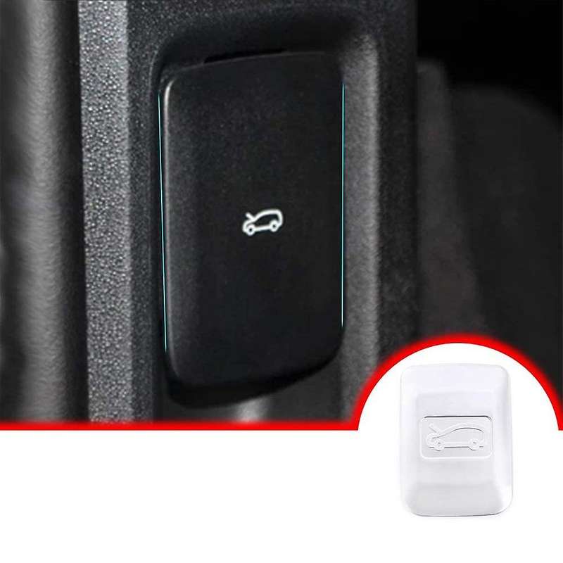 Hood Switch Panel Cover Trim Sticker ABS Chrome for Land Evoque 2020 Accessories