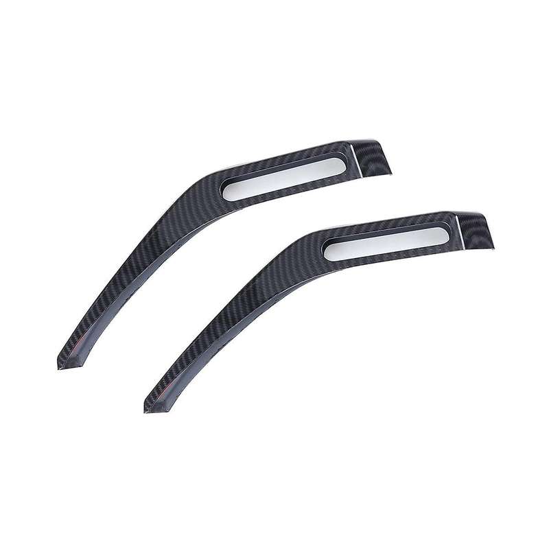 Hood Trail Sights Cover Decoration Cover Stickers Exterior Accessories for 2021-2023, 2 Pack Carbon
