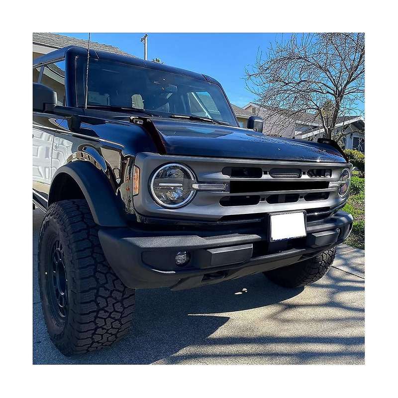 Hood Trail Sights Cover Decoration Cover Stickers Exterior Accessories for 2021-2023, Black