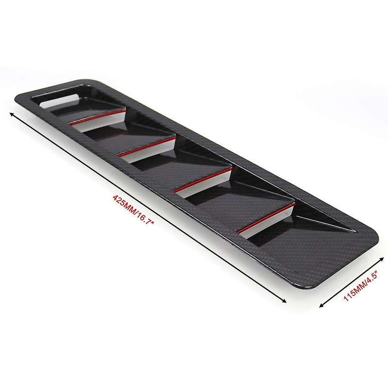 Hoods Vents Bonnet Cover Hood Scoop Cars Cold Air Flow Intake Fitment Louvers Cooling Intakes Vent C