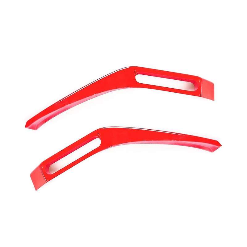 Hood Trail Sights Cover Decoration Cover Stickers Exterior Accessories for 2021-2023, Red