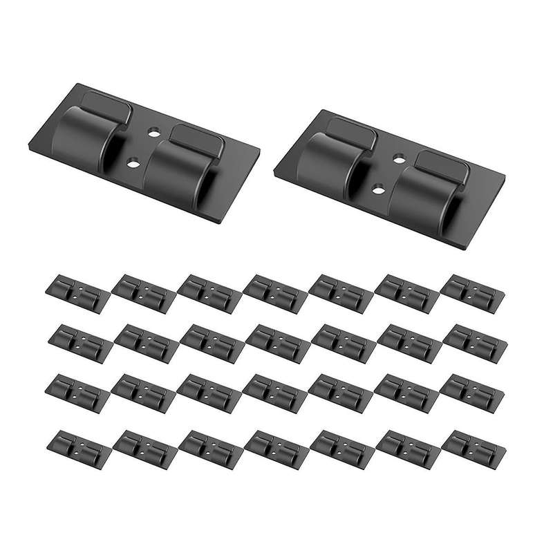 Hooks for Outdoor String Lights Clips, 30Pcs Clips Heavy Duty Light Hooks for Indoor Outdoor String