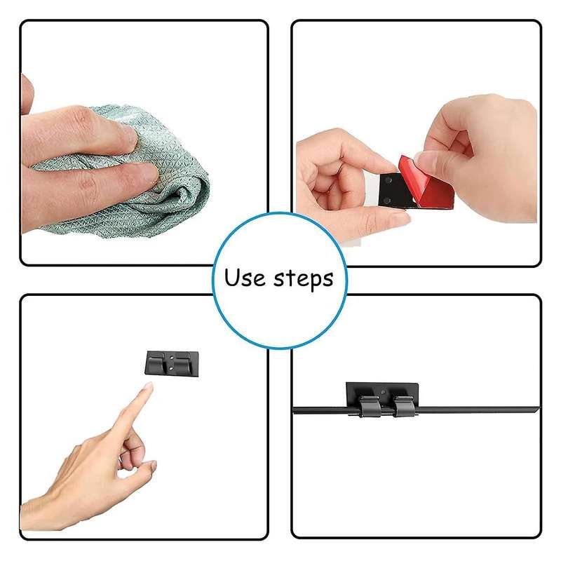 Hooks for Outdoor String Lights Clips, 30Pcs Clips Heavy Duty Light Hooks for Indoor Outdoor String
