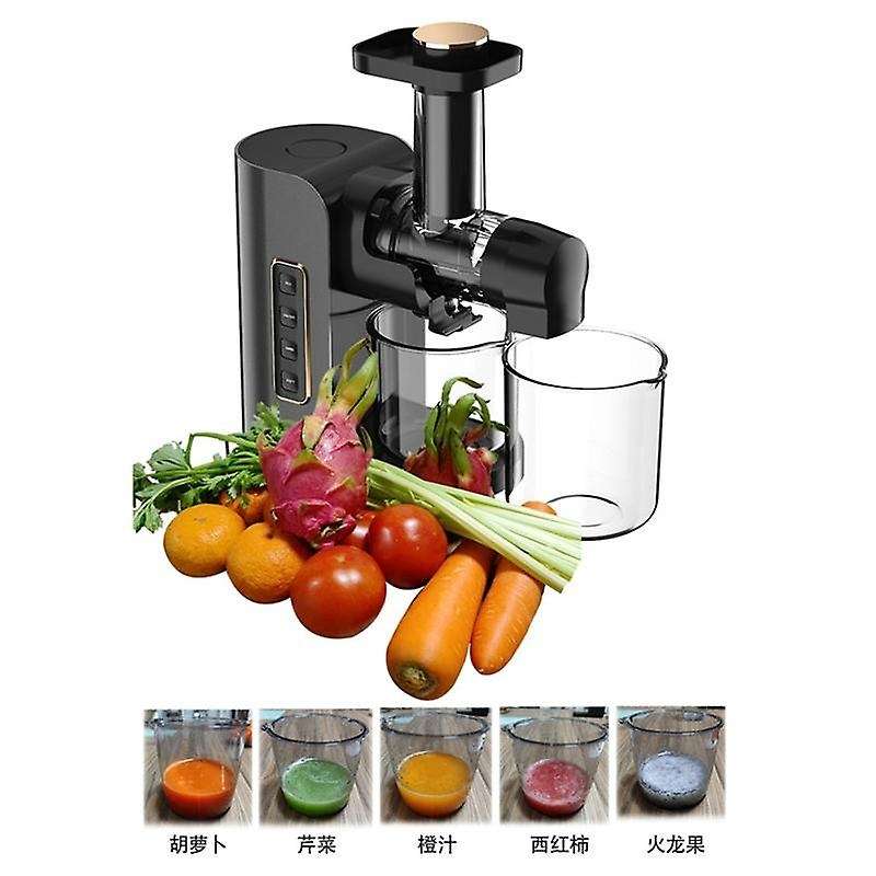 Horizontal Juicers Household Electric Fruit Juices Machine Small Juicer Cooking Machine Slag Juices