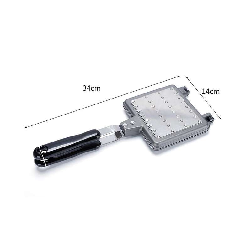 Hot Dog Toaster Press Sandwich Maker Breakfast Sandwich Maker Toaster for Kitchen and Camping Baking