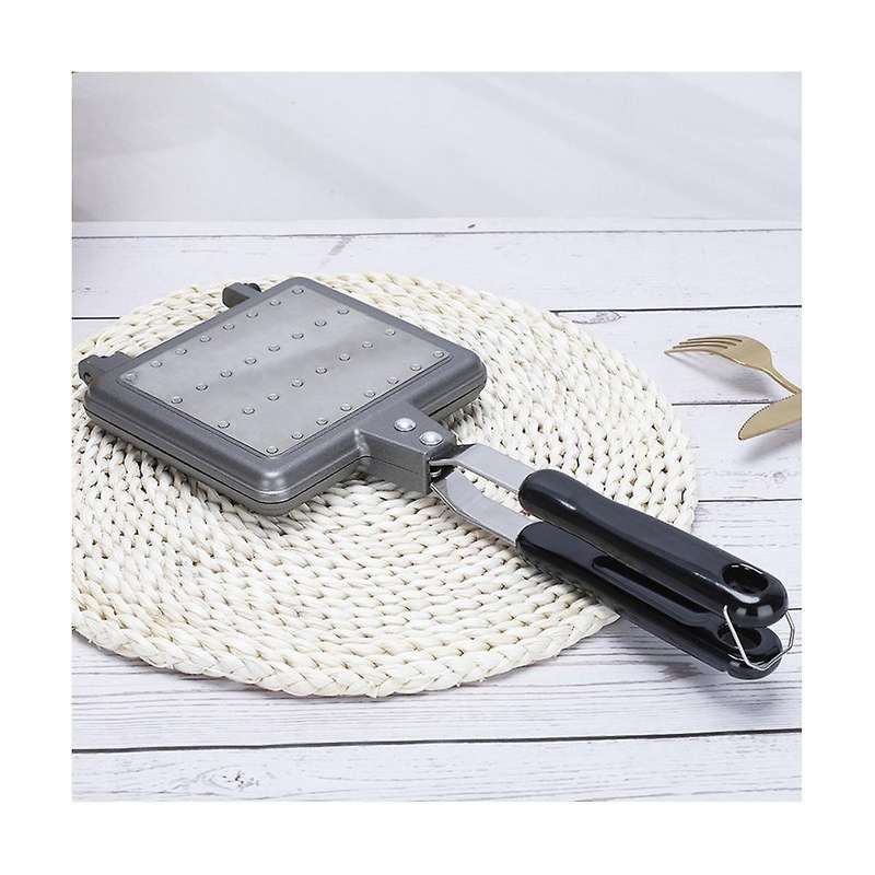 Hot Dog Toaster Press Sandwich Maker Breakfast Sandwich Maker Toaster for Kitchen and Camping Baking