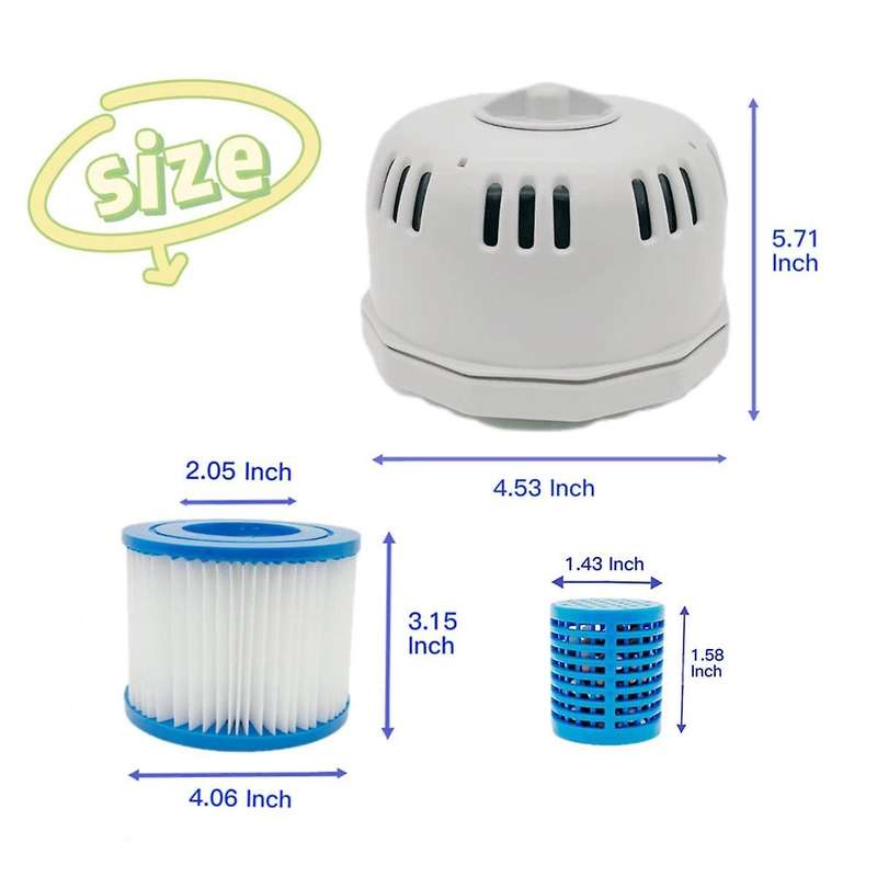 Hot Tub Parts Filter Holder P6653, P05343, Size VI Hot Tub Filter, Hot Tub Mineral Filter