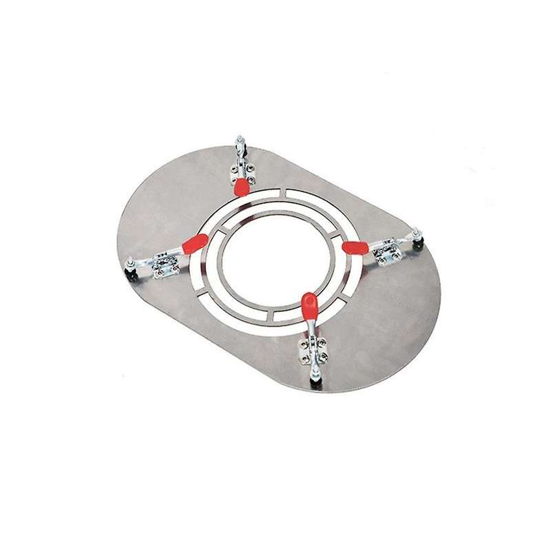 Hot Tent Stove Jack Stainless Steel with Chimney Hole Firewood Stove for Tent Cooking Fireplace Out