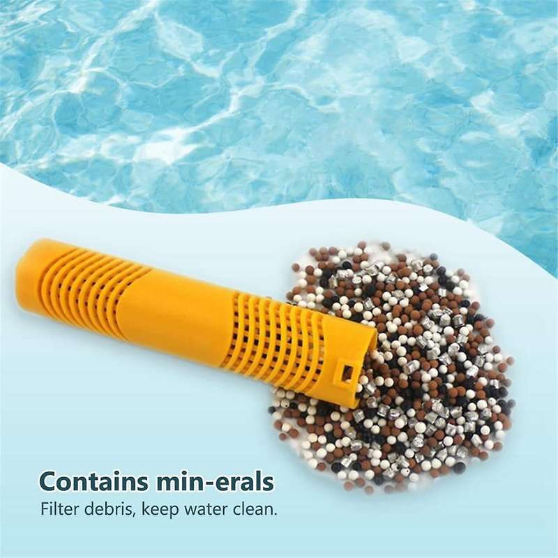 Hot Tub Mineral Stick with Tubes Filter Mineral Stick Stick Parts Multi-Layer Filtration Effective