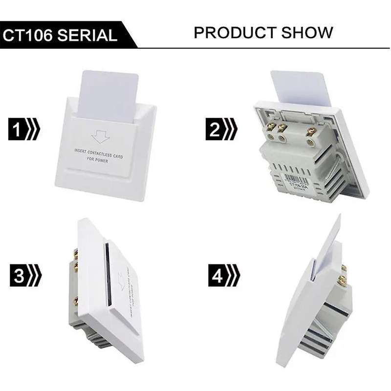 Hotel Electrical Appliances, Smart Hotel Delayed Power Off, Energy-Saving Proximity Card, Power Acce